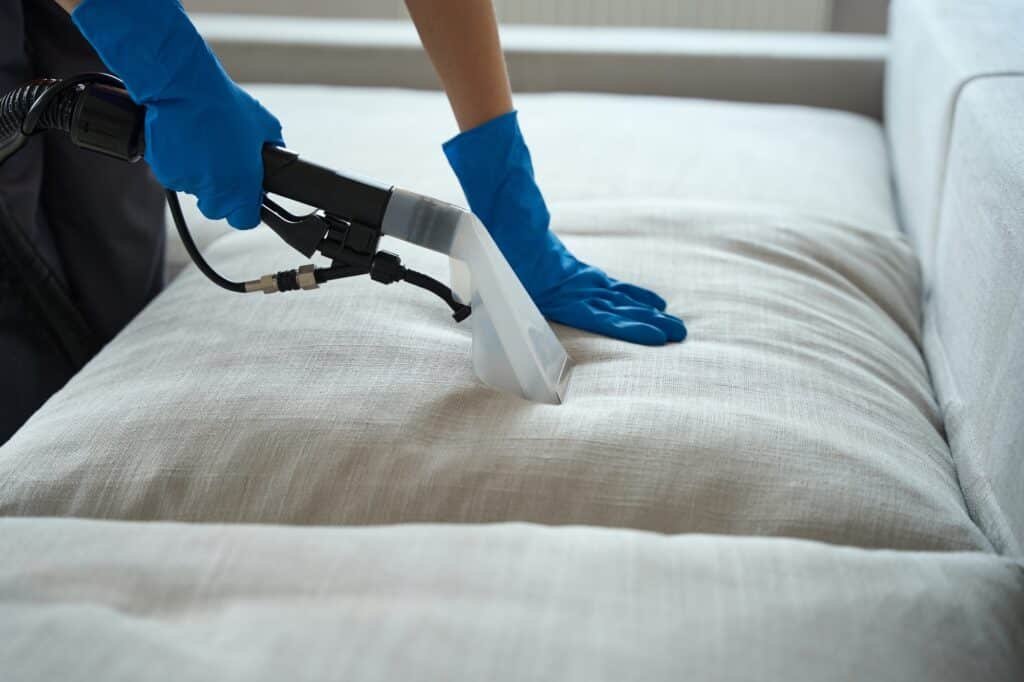 Essential Cleaning NJ upholstery cleaning service with professional sofa deep cleaning